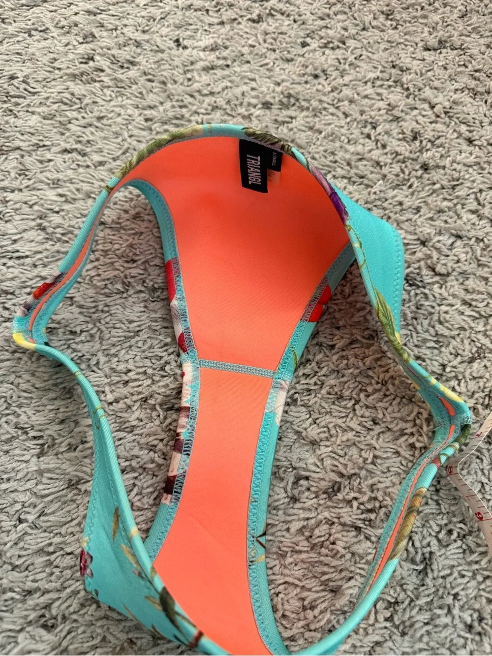 Triangl Bikini Bottom Floral Tropical Print XS - Picture 6 of 6